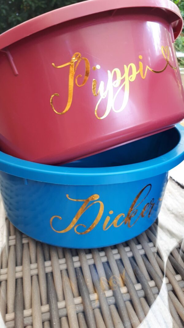 personalisierte Aufkleber / Schriftzug / Schriftzüge / personalisierte Namensaufkleber rosegold, gold, silber / Sticker / Beschriftung – Bild 6